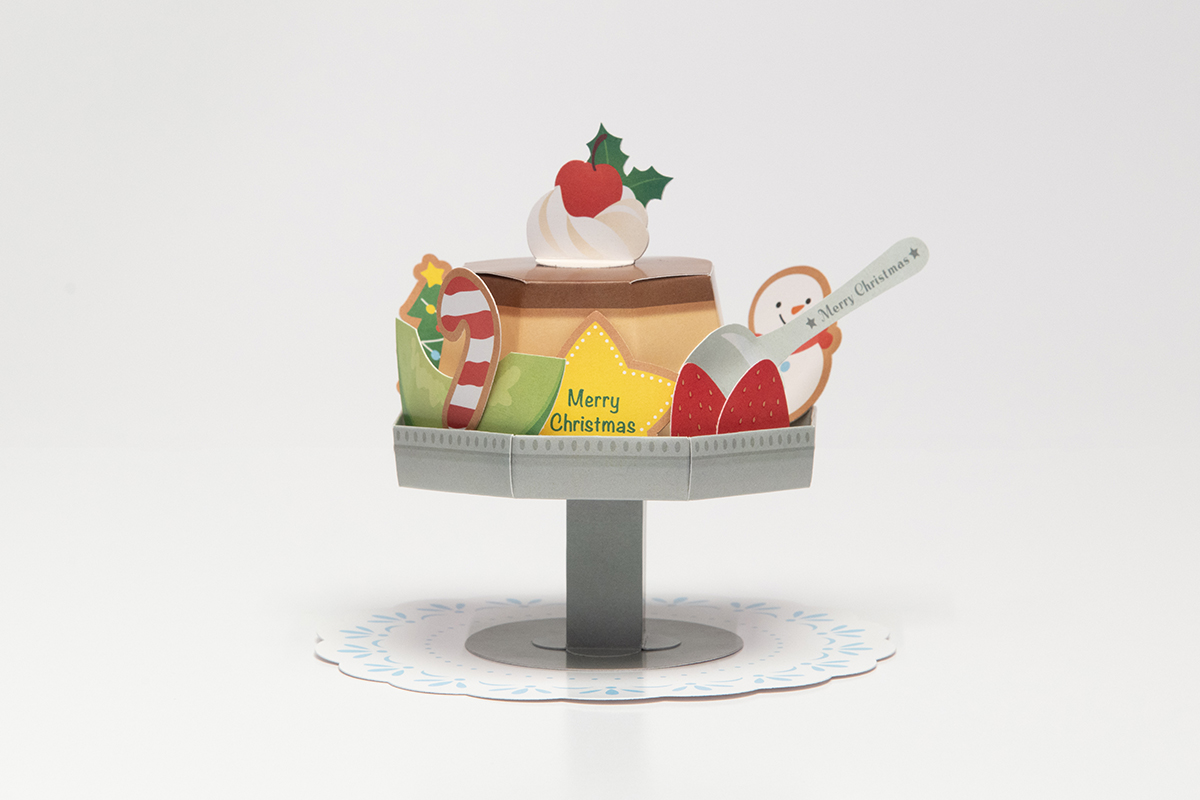 パッケージオブジェ(クリスマス・プリンアラモード)