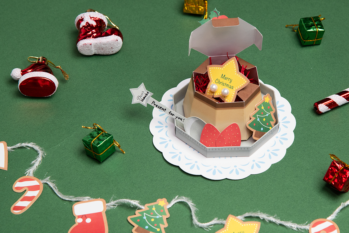 パッケージオブジェ(クリスマス・プリンアラモード)